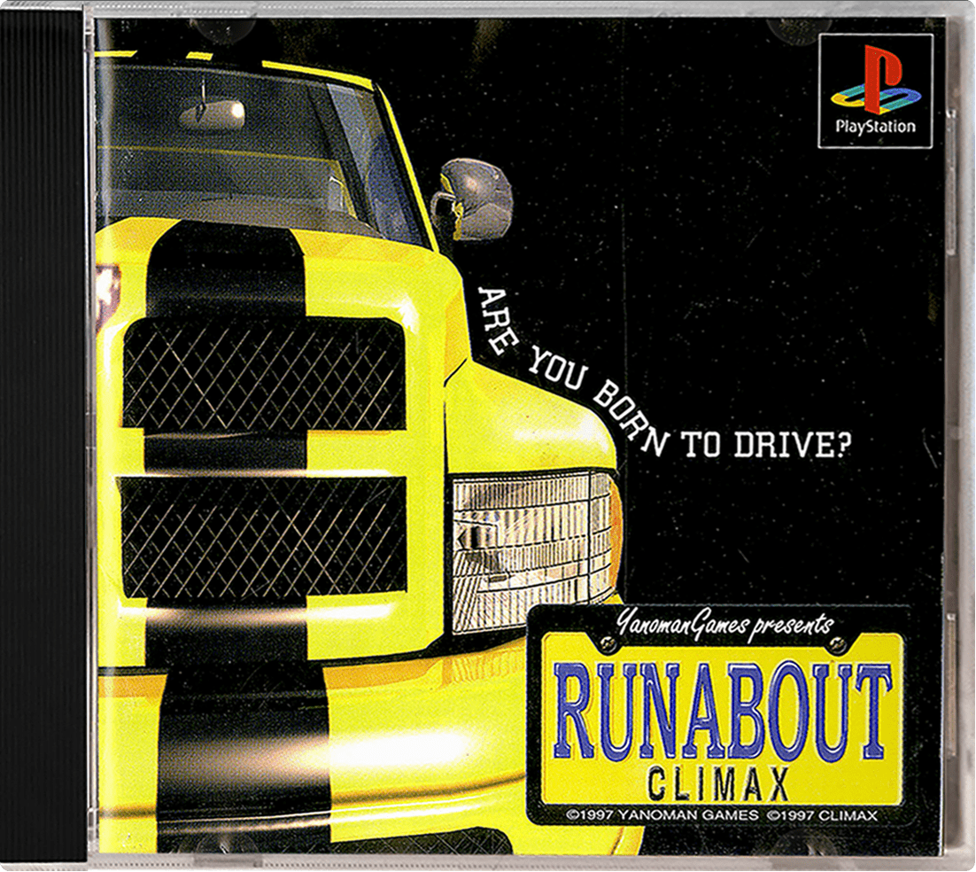 Runabout Climax box art for Playstation
